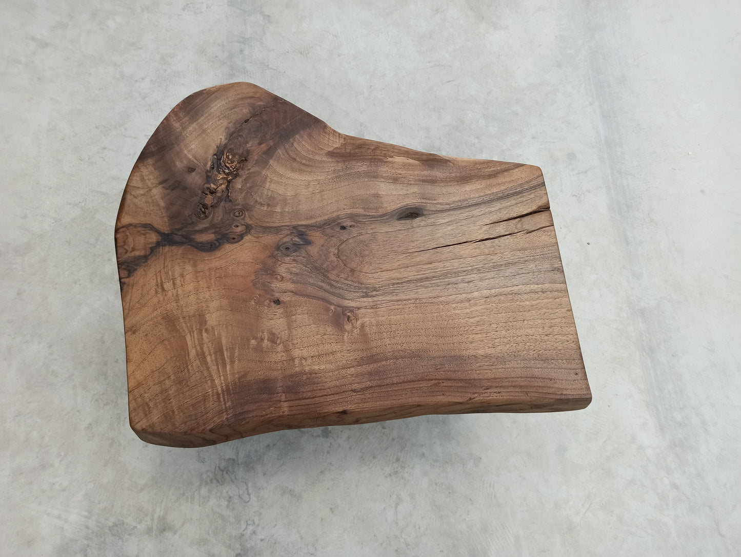 Halloween Gift - Rustic Handmade Wood Coffee Table - Unique Walnut (WG-001)