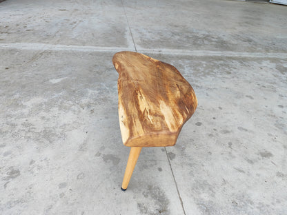 Rustic Handmade Wood Coffee Table - Unique Walnut (WG-1061)