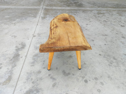 Rustic Handmade Wood Coffee Table - Unique Walnut (WG-1068)