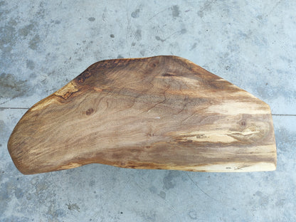 Rustieke handgemaakte houten salontafel - Unieke walnoot (WG-1061)