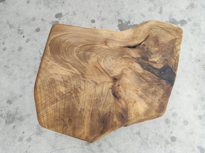 Rustic Handmade Wood Coffee Table - Unique Walnut (WG-1086)
